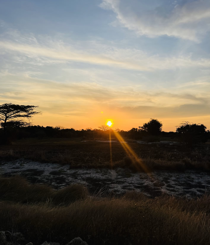 Sunset In Mikumi 